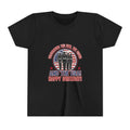 Youth Tee - "Celebrating the Few, the Proud" And the USA! Happy Birthday! (Patriotic Kids T-Shirt)