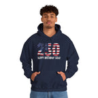 America 250 – 250 Happy Birthday USA Patriotic Pullover