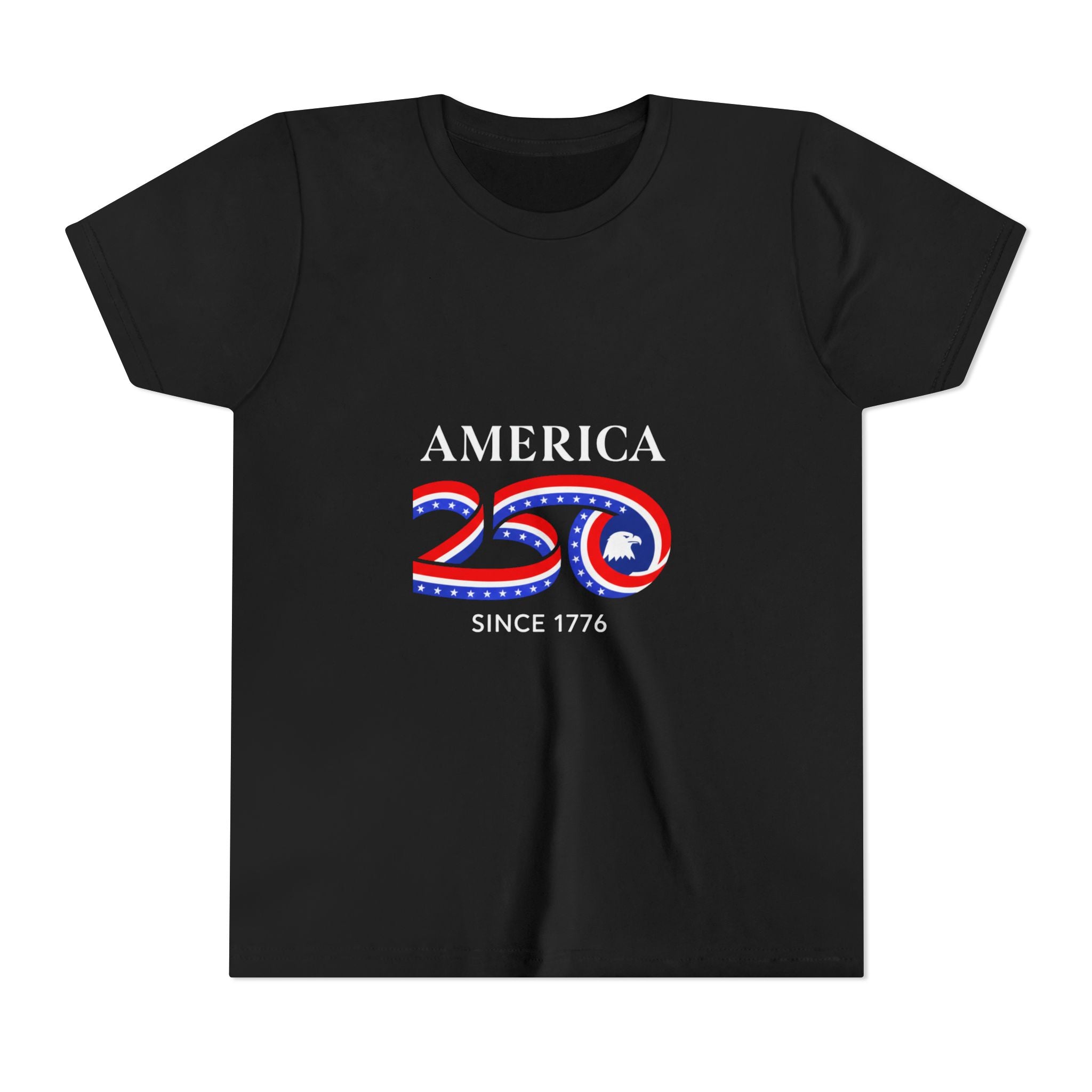 Youth Tee - "America 250 Since 1776" Patriotic 250th Anniversary Kids T-Shirt