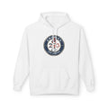 America 250 Years Badge Hoodie – USA Flag Patriotic Celebration Pullover