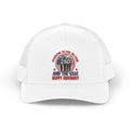 America 250 Happy Birthday USA Retro Patriotic Trucker Hat