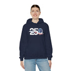 Flag in 250– Happy Birthday USA Patriotic Pullover