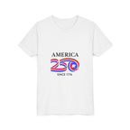 Youth Tee - "America 250 Since 1776" Patriotic 250th Anniversary Kids T-Shirt