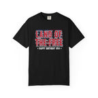 America 250 – “Land of the Free” Happy Birthday USA T-Shirt