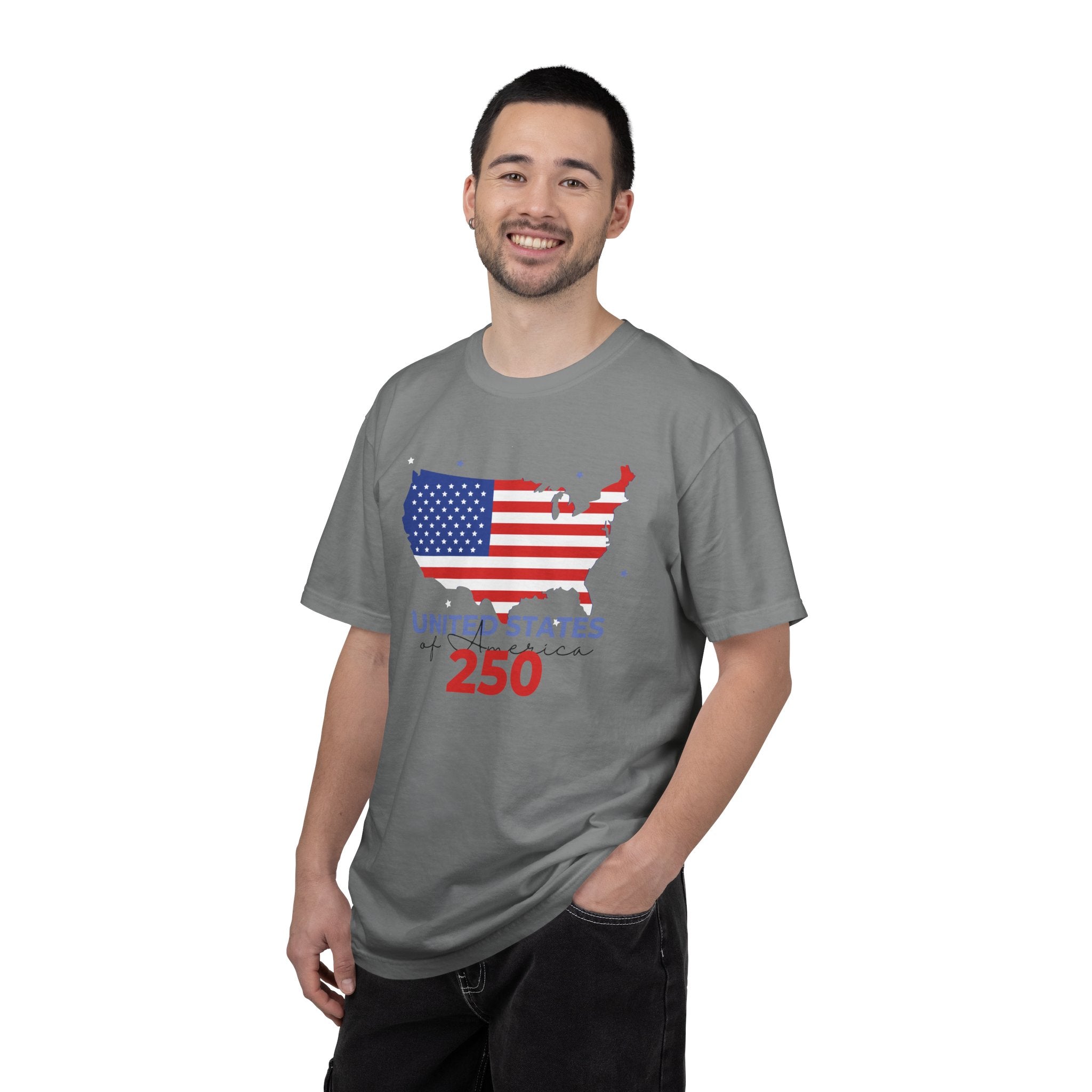 America 250 – United States Map 250 Anniversary T-Shirt