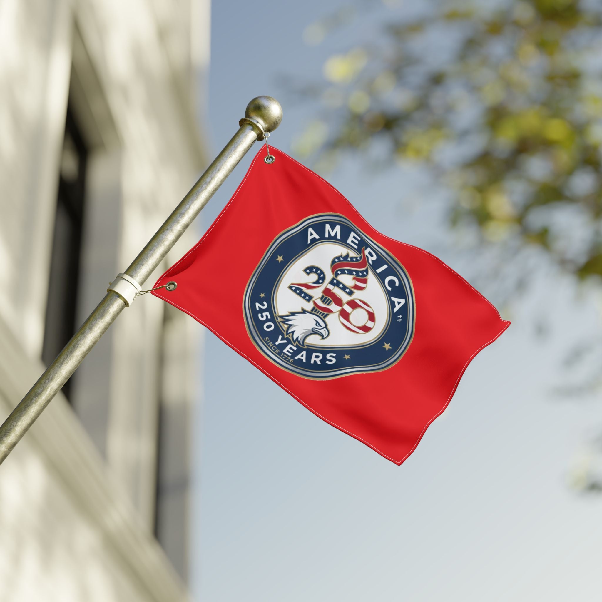 America 250 Years Flag — Double-Sided Patriotic Outdoor Flag