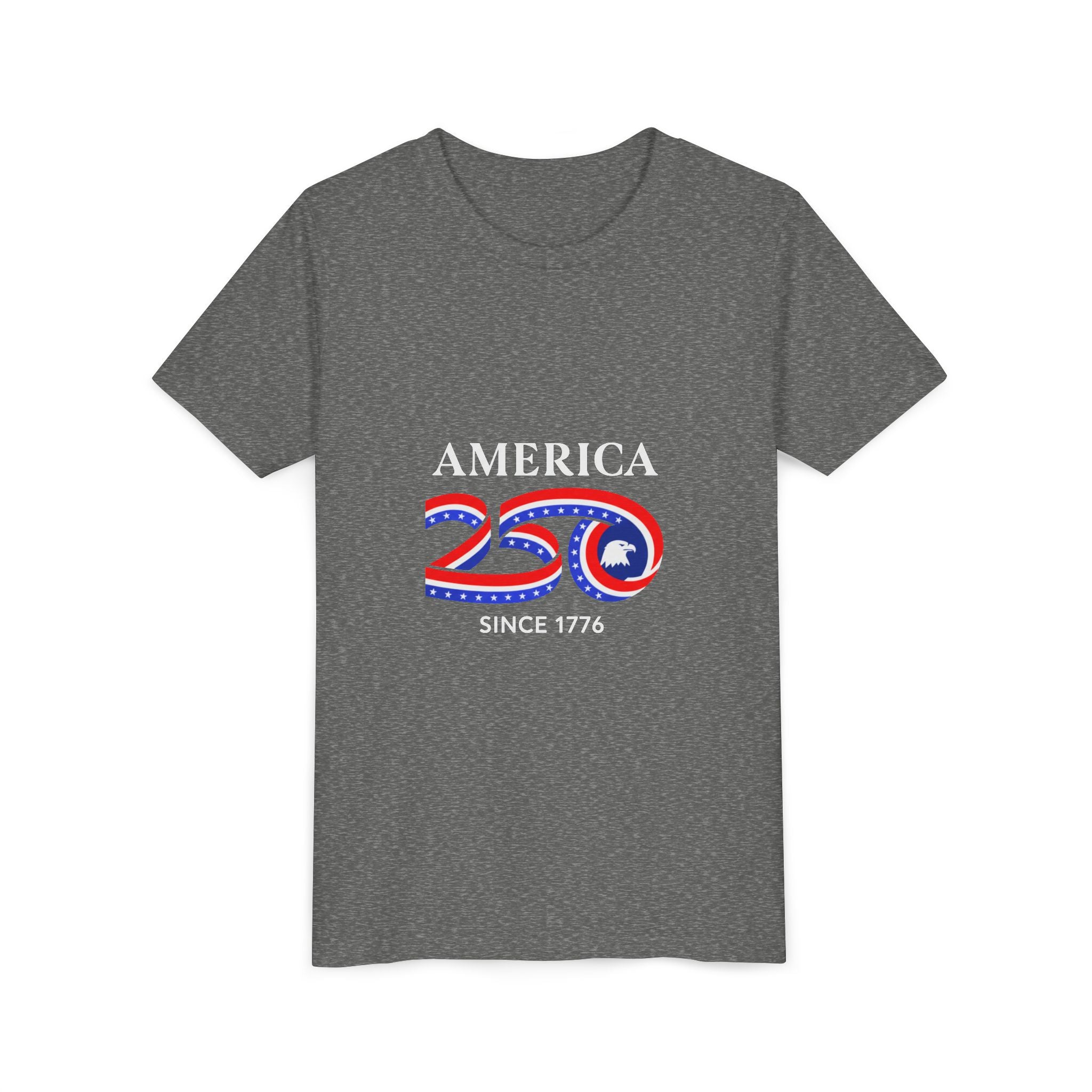 Youth Tee - "America 250 Since 1776" Patriotic 250th Anniversary Kids T-Shirt