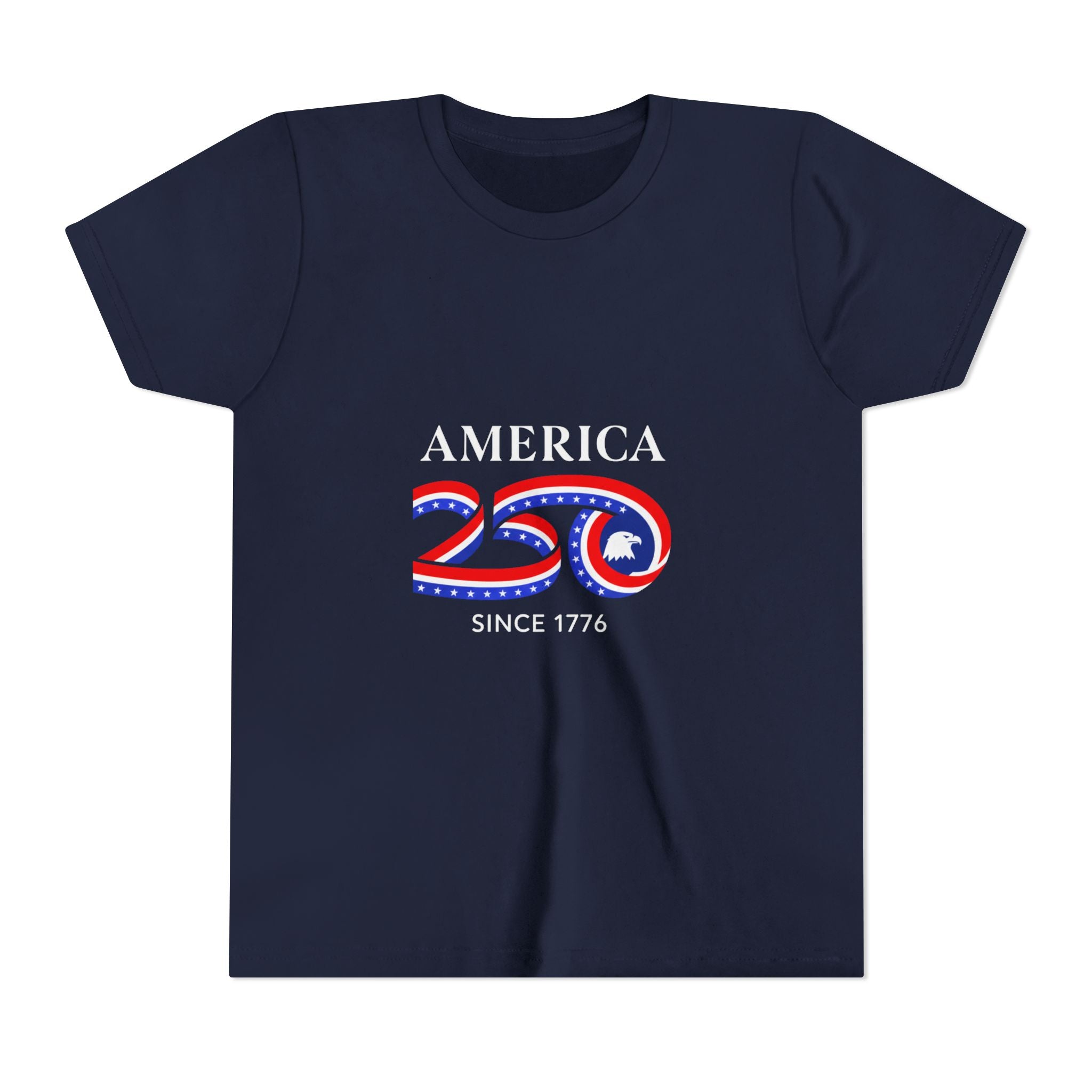 Youth Tee - "America 250 Since 1776" Patriotic 250th Anniversary Kids T-Shirt