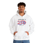 Eagle in 250 Happy Birthday USA Patriotic Pullover