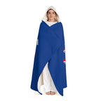 America 250 Hooded Sherpa Cozy Blanket