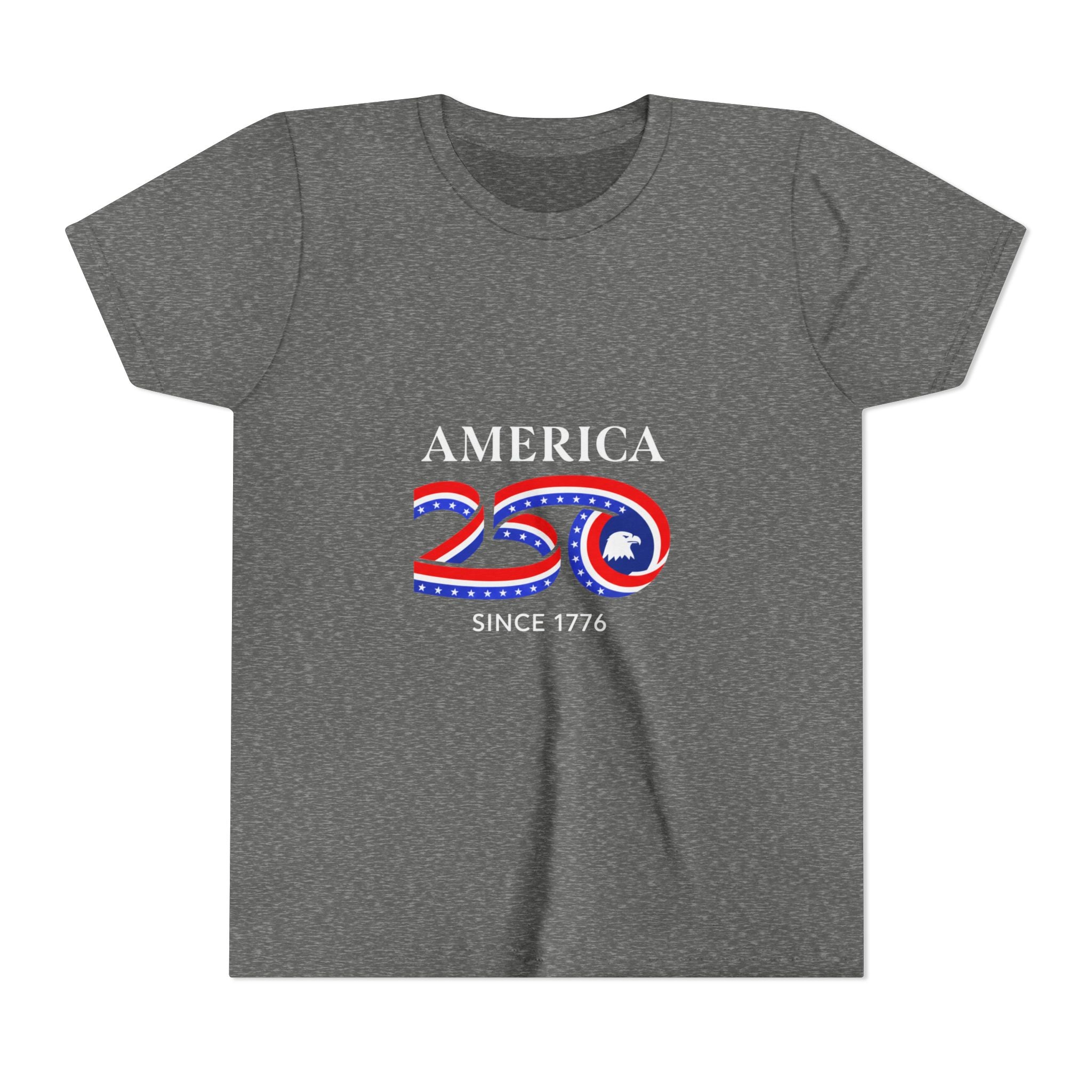 Youth Tee - "America 250 Since 1776" Patriotic 250th Anniversary Kids T-Shirt